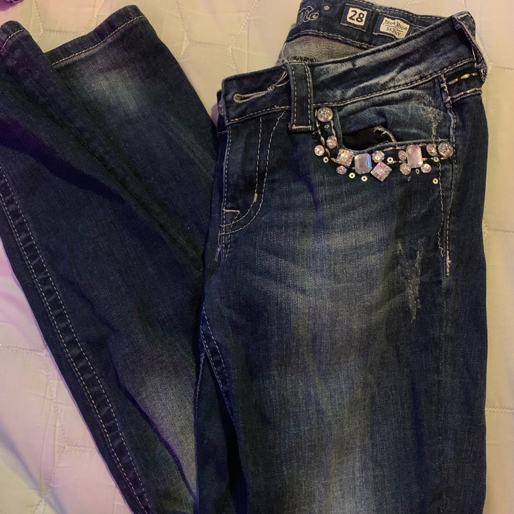 Miss me skinny jeans - size 28